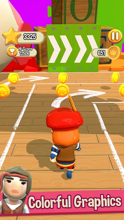 Toy Run 3D Endless Runner Game screenshot-3