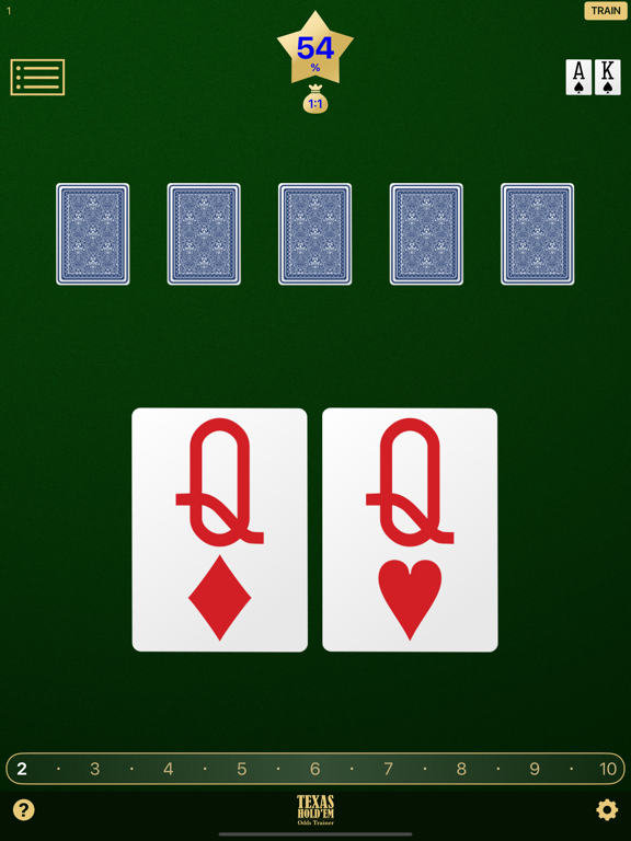 Screenshot #4 pour Texas Hold'em Odds Trainer