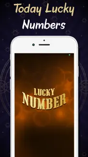 today lucky numbers iphone screenshot 1
