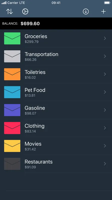 Envelopes: Budget Manager screenshot 5 of 8