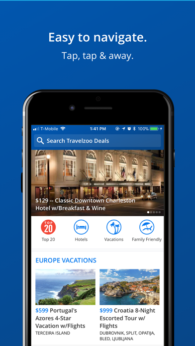 Travelzoo Hotel & Travel Deals Screenshot