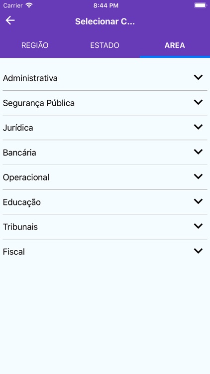 Concursos na Mão Assuntos