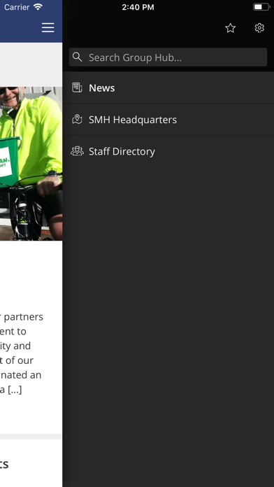 SMH Group Hub screenshot 2