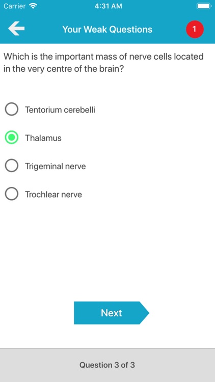 Nervous System Quizzes screenshot-8