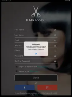HairAssist iPad image 1