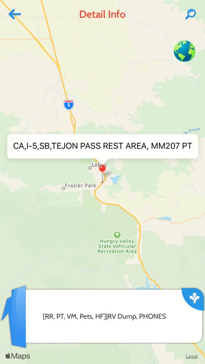 Rest Areas with Restrooms USA