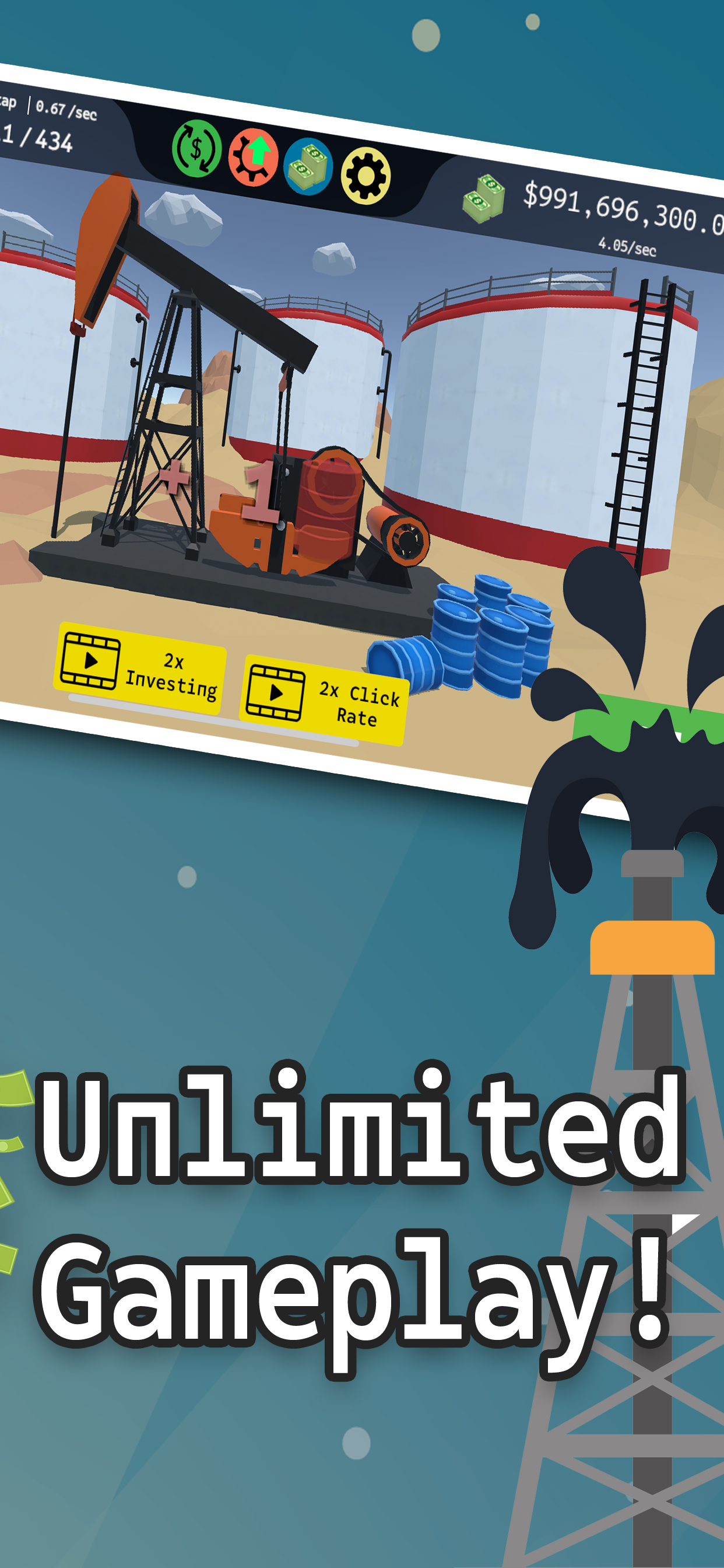 Big Oil - Clicker Tycoon Game screenshot 5
