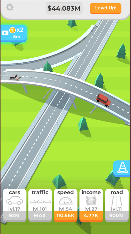 #4. Idle Highway (iOS) 由: Cezary Tabota