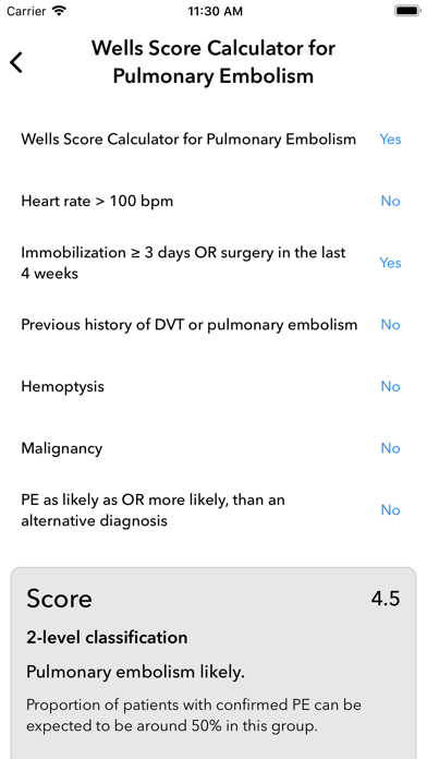 Cardiology Calculators screenshot 2