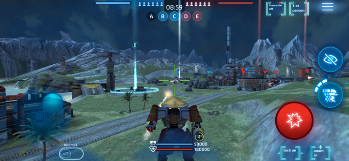 Robot Warfare: Mech Battle screenshot 4