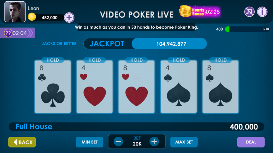 Video Poker Live - 1.0.54 - (iOS)