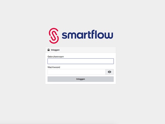 Smartflow iPad app afbeelding 1