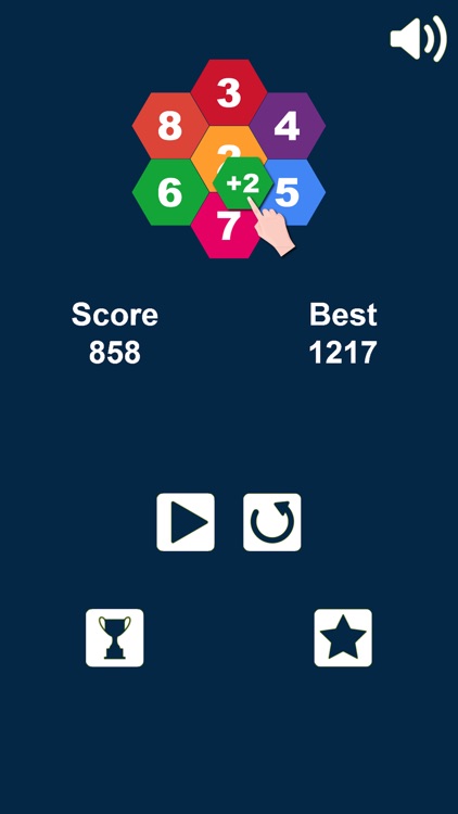 Hexagons: Drag and Merge screenshot-4