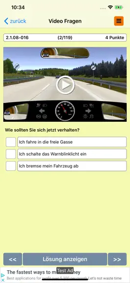 Game screenshot Motorrad - Führerschein 2023 apk