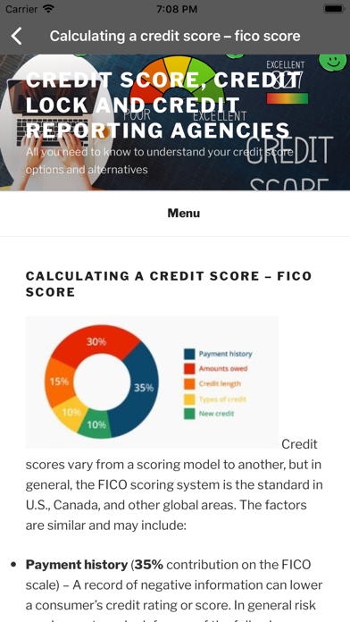 Credit Score & Repair Guide Screenshot