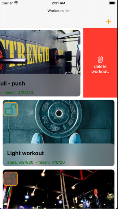 Screenshot #3 pour Workoutter