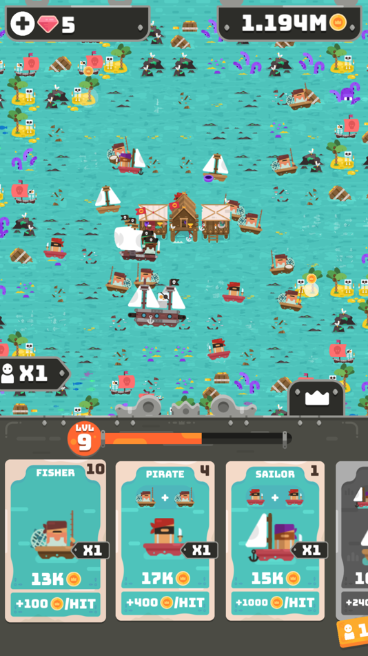 #7. Merge Empire (iOS) Bởi: Digital Melody