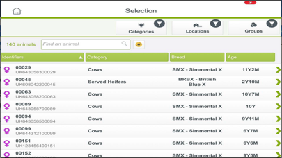 Screenshot #2 pour Cattledata Tablet