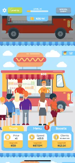 Game screenshot Food Truck Idle apk