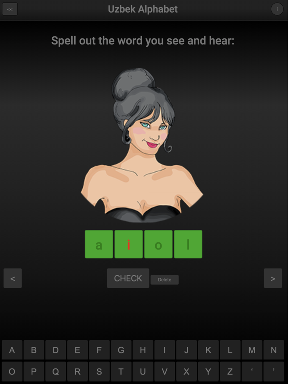 Screenshot #5 pour Uzbek Alphabet