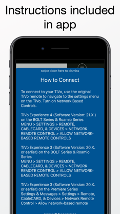 Easy Remote for TiVo screenshot 3