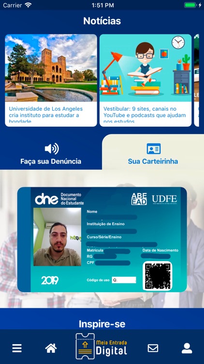 Meia Entrada Digital