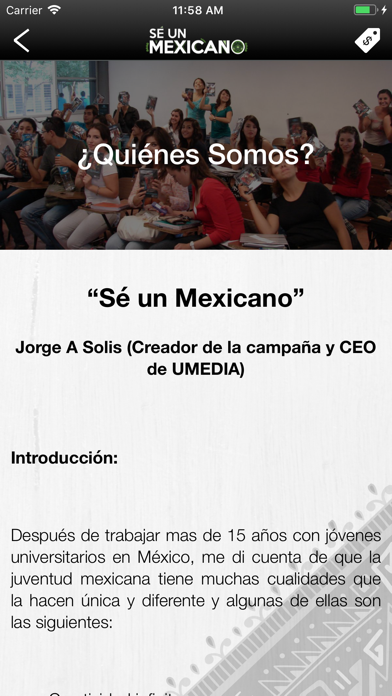 Sé Un Mexicano Screenshot