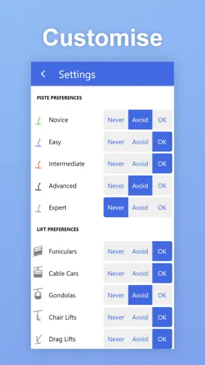 Ski Nav – Trail Maps screenshot 4