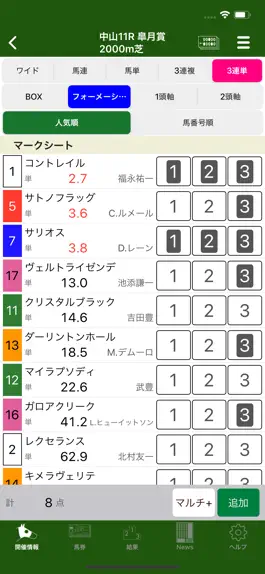 Game screenshot MyKeiba apk