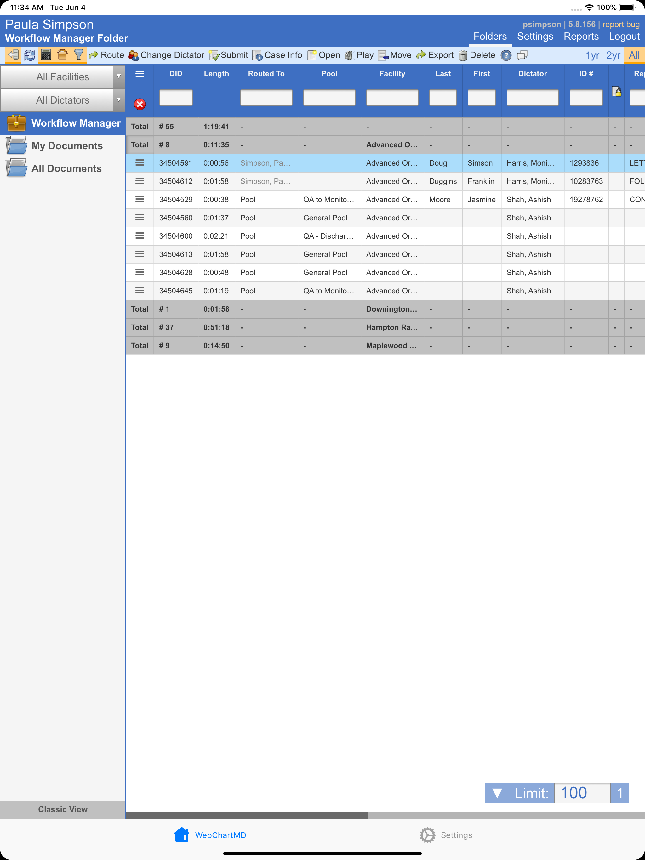 WebChartMD: Dictate and Review screenshot 19