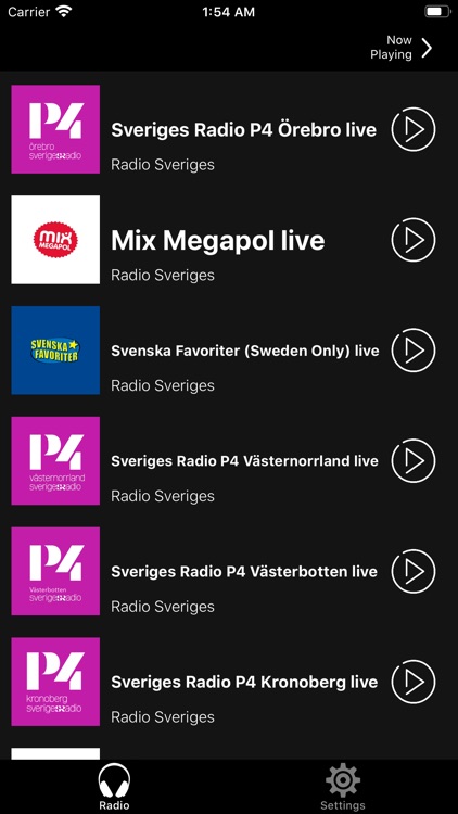 Radio Sweden - Sveriges Radio by Hicham Hajaj