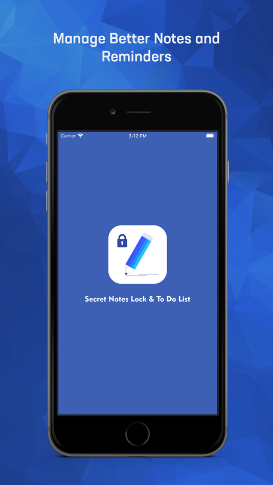 Secret Notes Lock & To Do List - 4.0 - (iOS)