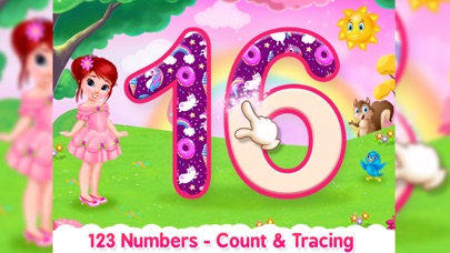 Princess ABC And 123 Tracing Screenshot