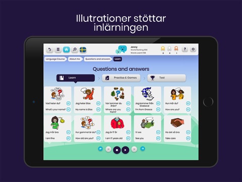 Lär dig svenska med Pratstart screenshot 2