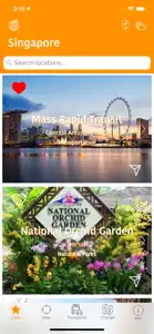 Singapore Map and Travel Guide screenshot #1 for iPhone