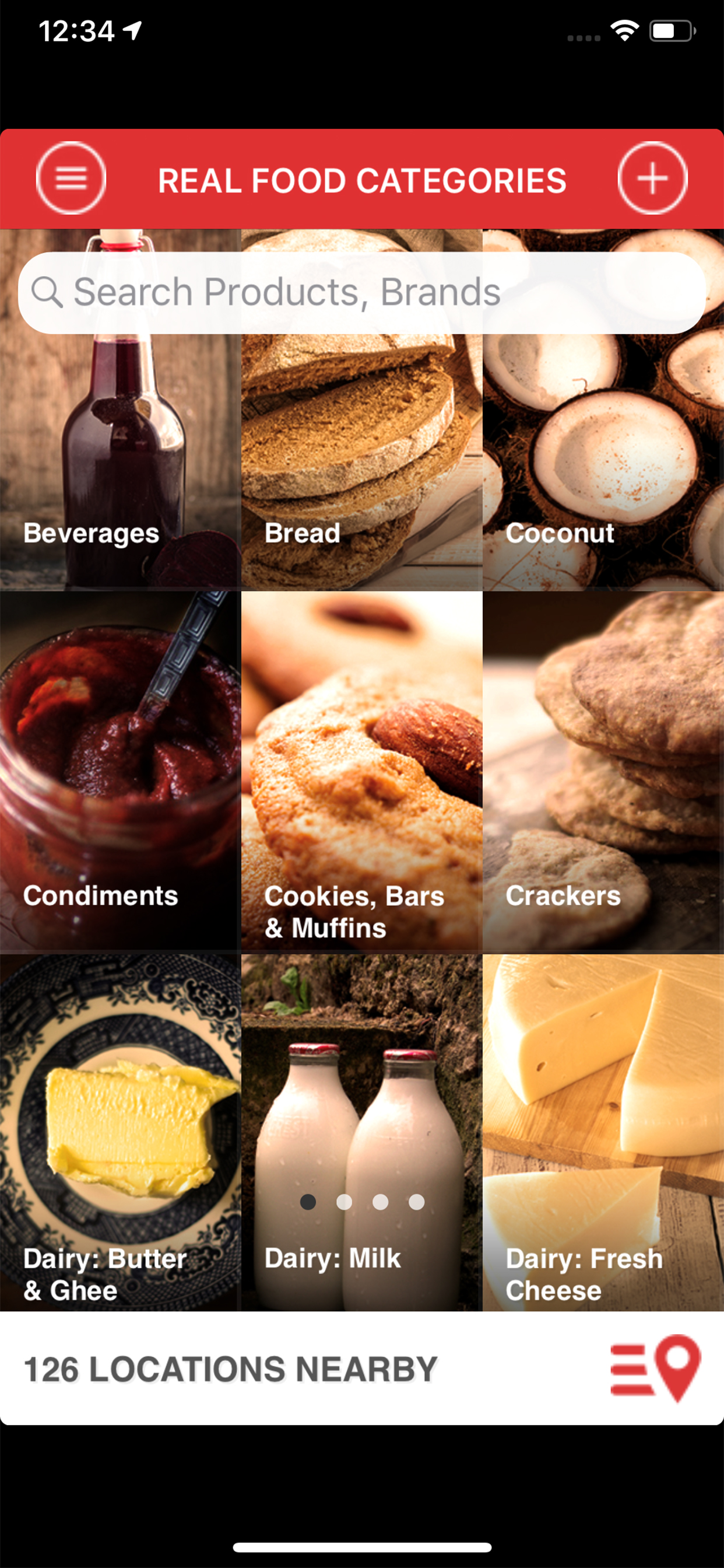 Find Real Food Locations
