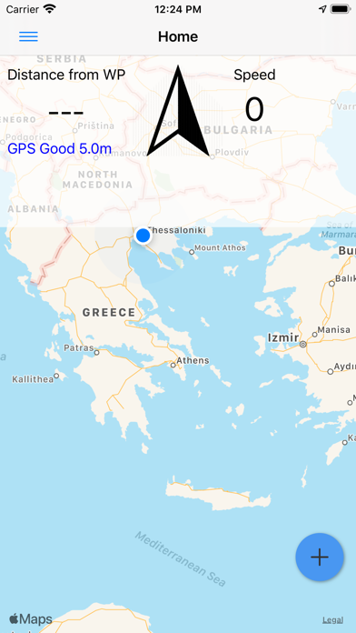 Screenshot #1 pour Fishing GPS Navigation