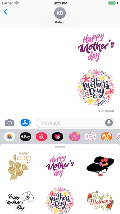 Mother's Day Greetings Sticker