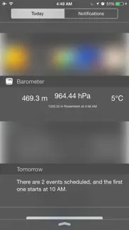 How to cancel & delete barometer and altimeter 1