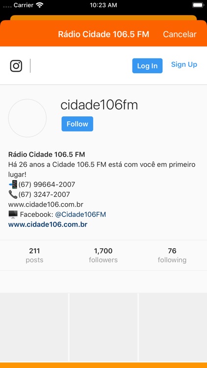 Rádio Cidade 106.5 FM screenshot-3