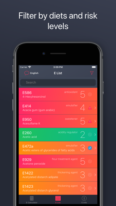 Food Additives Checkerのおすすめ画像4
