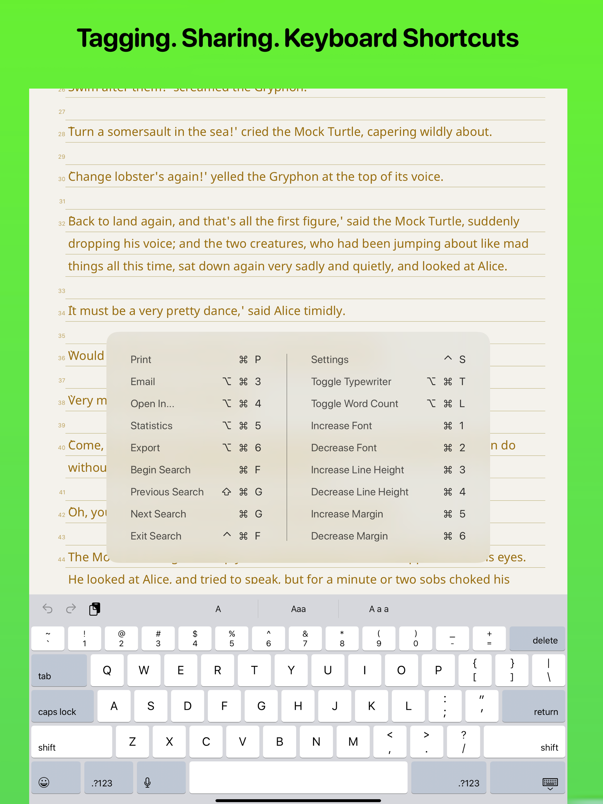 Writemator - Plain Text Editor
