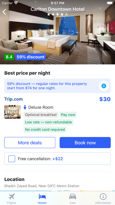 Plane Tickets - Cheap Flights Screenshot