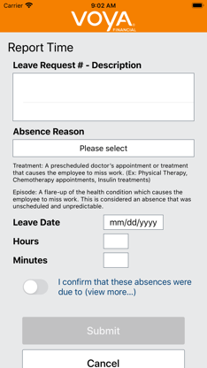 Voya Absence Resources screenshot 3