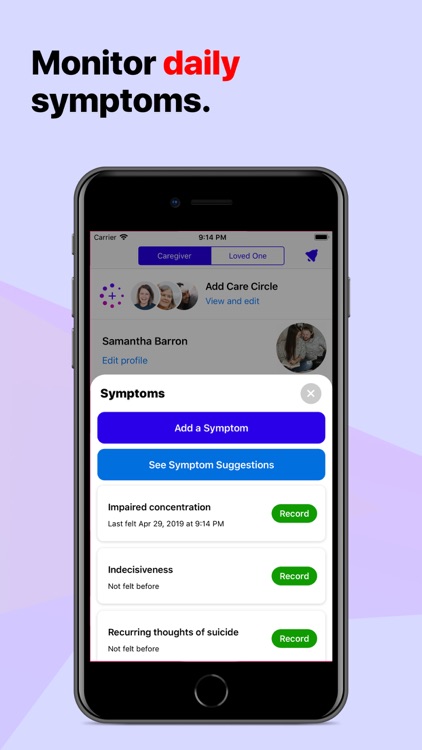 OpenCare - Track Symptoms