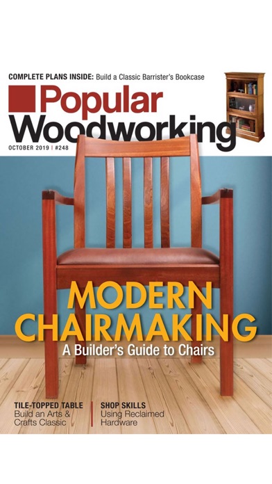 Popular Woodworking Magazine Screenshot