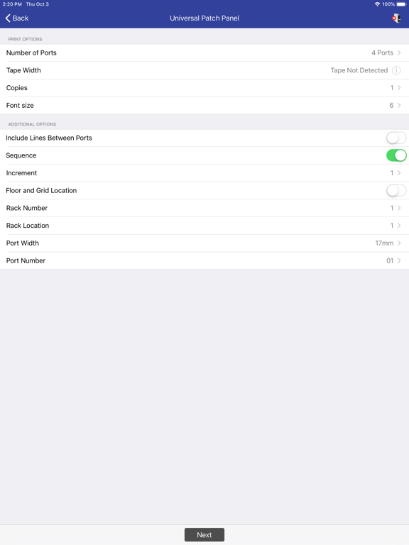 Screenshot #6 pour Panduit Easy-Mark Network