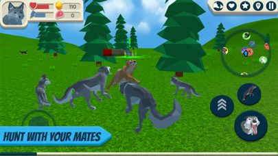 Wolf Simulator: Wild Animalsのおすすめ画像1