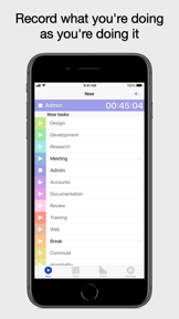 Now Then Time Tracking screenshot