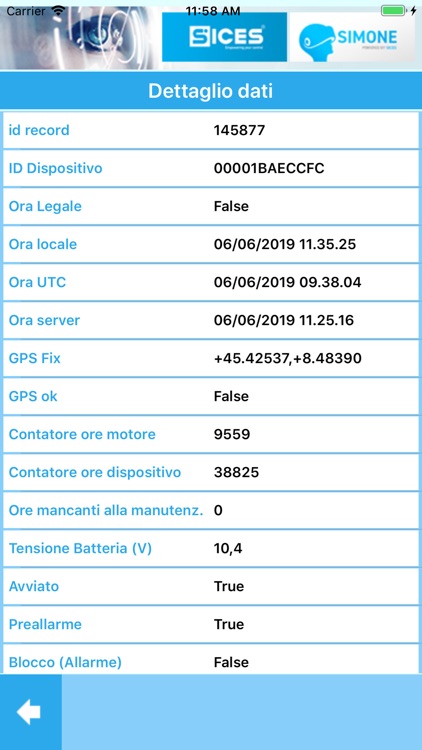 SIMONE - Tracking System screenshot-3